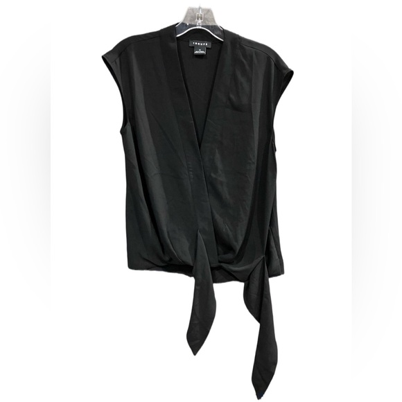 Trouvé Sleeveless Faux Wrap Blouse - Picture 2 of 5